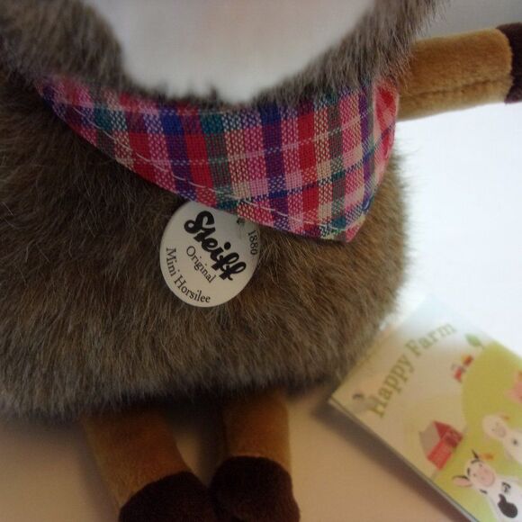 Steiff Horsilee Horse Plush Stuffed Animal Happy Farm New - Picture 4 of 5